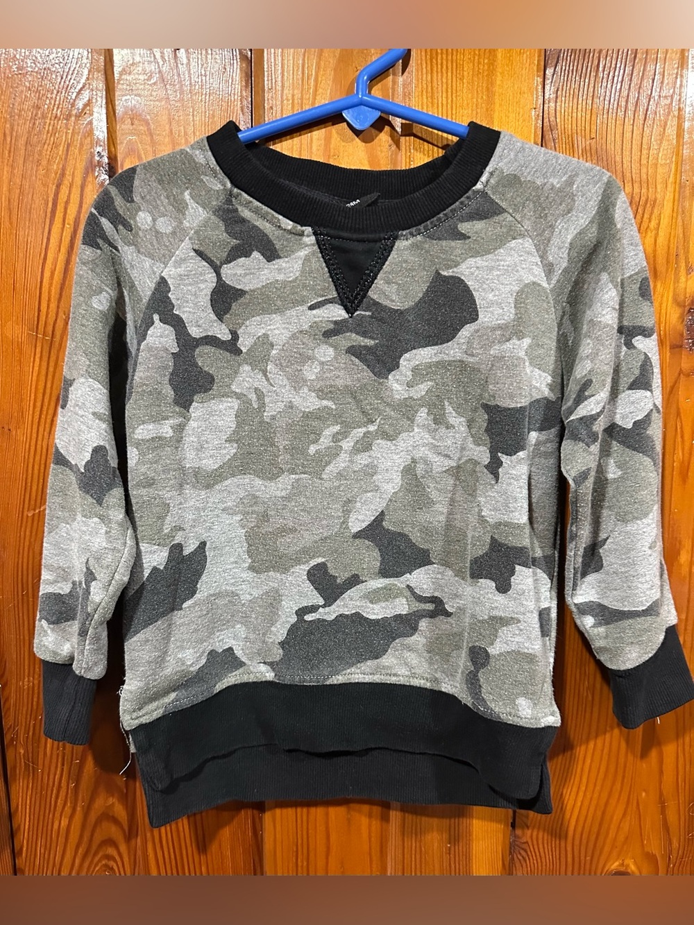 18-24m Camo Little Bipsy Crewneck